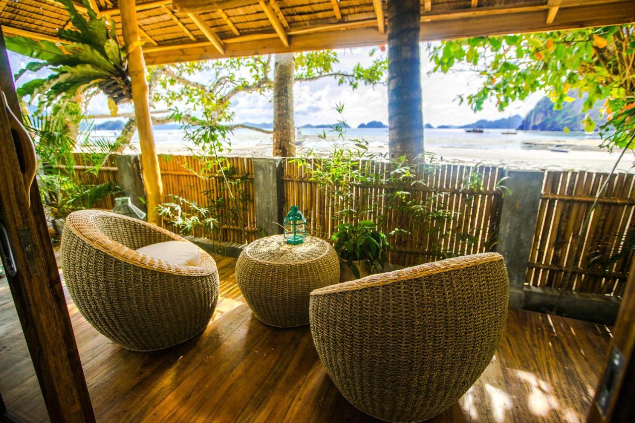 Maligaya Beach Bungalows 爱妮岛 外观 照片